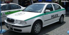 Skoda Octavia w barwach czeskiej policji